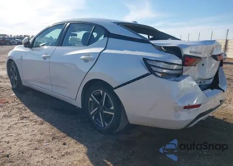 2025 Nissan Sentra Sv from USA, damaged, VIN 3N1AB8CV3SY225870